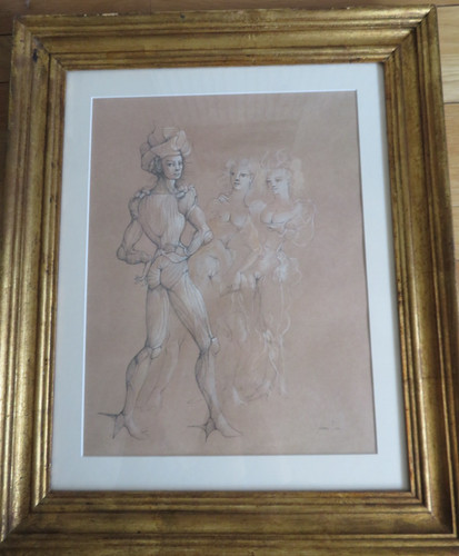 Coquetterie lithographie de - la,