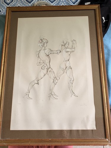 Lithographie leonor fini - lithographie,