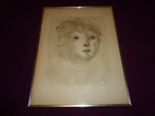 Lithographie originale leonor - lithographie,